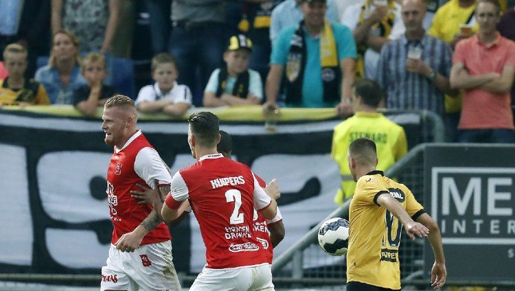 Situasi pertandingan antara MVV Maastricht vs NAC Breda di Keuken Kampioen 2016-17. Copyright: © VI Images via Getty Images