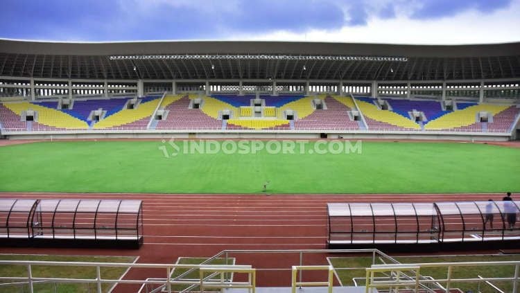 Stadion Manahan Solo akan menjadi tuan rumah perhelatan turnamen pramusim bergengsi Piala Wali Kota Solo 2021. Copyright: © Ronald Seger Prabowo/INDOSPORT