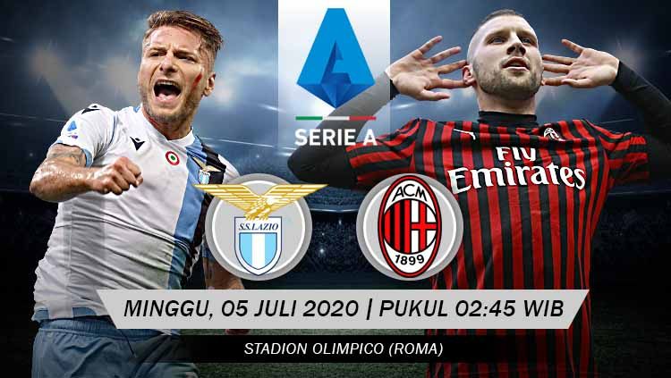 Link Live Streaming Serie A Liga Italia: Lazio Vs AC Milan - INDOSPORT