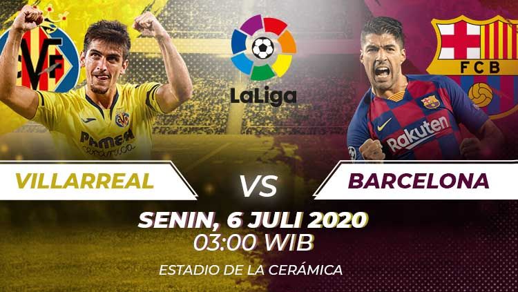 Barcelona akan menghadapi Villarreal pada pekan ke-34 LaLiga Spanyol 2019-2020, Senin (06/07/20), berikut prediksi lengkap pertandingan keduanya. Copyright: © Amanda Dwi Ayustri/INDOSPORT