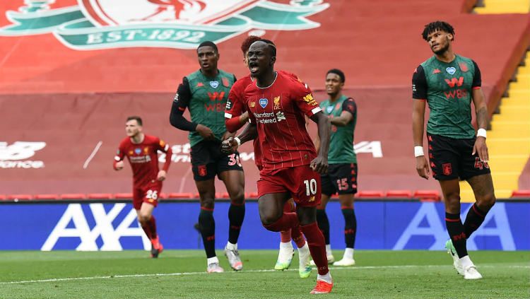Kompetisi Liga Inggris telah memainkan pertandingan pekan ke-33 pada malam tadi sejak Minggu (05/07/20) dan Senin (06/07/20) dini hari WIB. Copyright: © John Powell/Liverpool FC via Getty Images