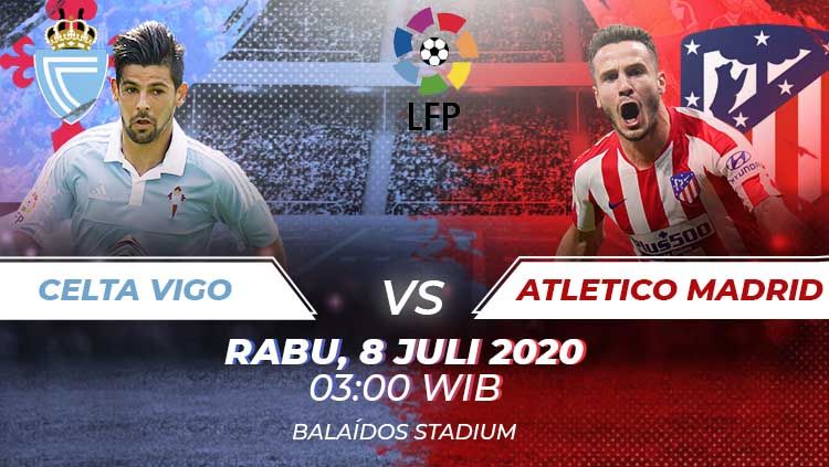 Link Live Streaming LaLiga Spanyol Celta Vigo Vs Atletico Madrid ...