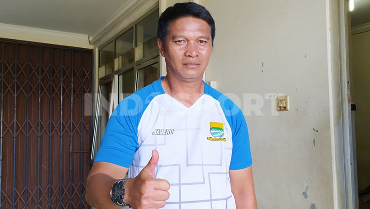 Yadi Mulyadi merupakan salah satu pemain andalan tim Persib Bandung di era 1990-an dan memiliki prestasi di tim kebanggaan Bobotoh. Apa kabar ia? Copyright: © Arif Rahman/INDOSPORT