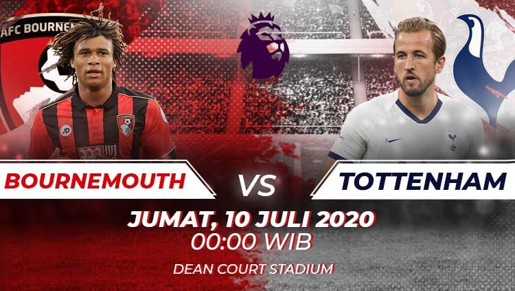 Berikut prediksi pertandingan Bournemouth vs Tottenham Hotspur di ajang Liga Inggris musim 2019/2020. Copyright: © Amanda Dwi Ayustri/INDOSPORT