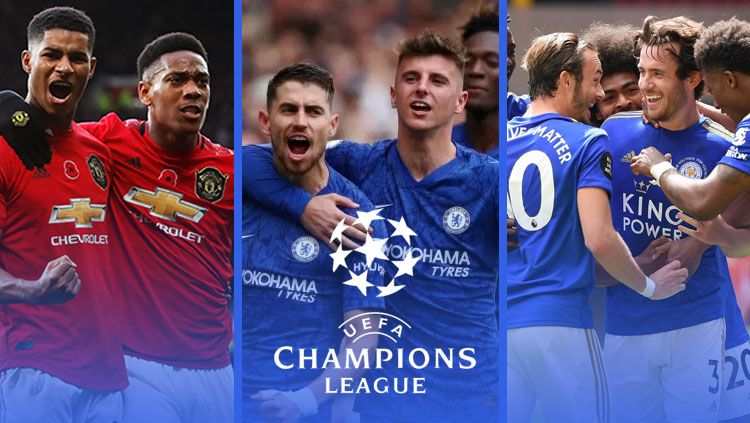 Manchester United, Chelsea, dan Leicester City akan berebut 2 tiket terakhir Liga Champions di pekan terakhir Liga Inggris malam ini. Bagaimana skenarionya? Copyright: © Grafis:Frmn/Indosport.com