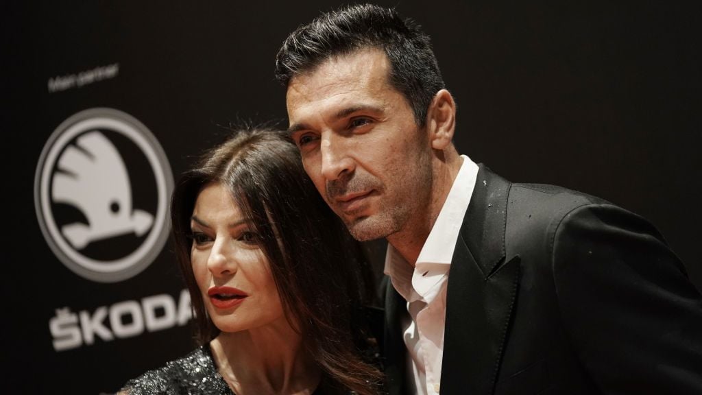Ilaria D’amico bersama suaminya, Gianluigi Buffon Copyright: © Vittorio Zunino Celotto/Getty Images