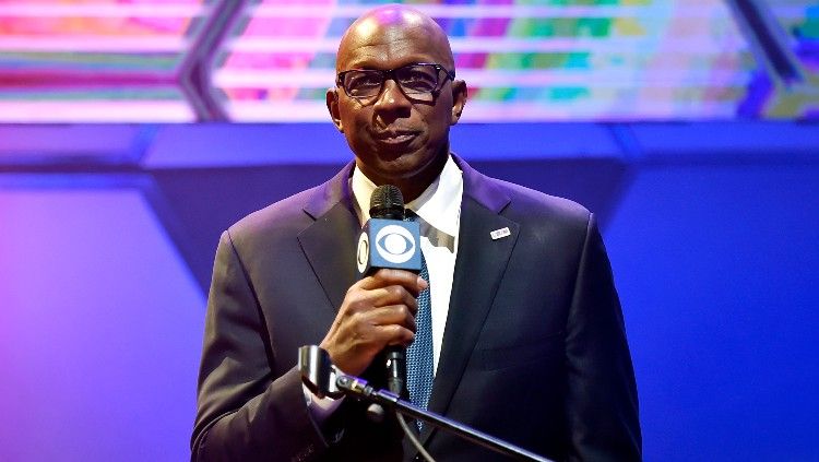 Clyde Drexler, mantan pemain NBA. Copyright: © David Becker/Getty Images