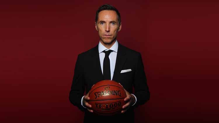 Steve Nash, pelatih Nets. Copyright: © Maddie Meyer/Getty Images