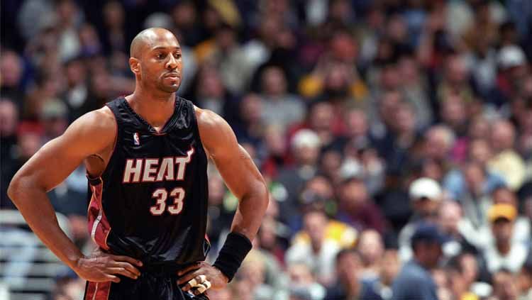 Alonzo Mourning, legenda hidup klub  basket NBA, Miami Heat. Copyright: © Matt A. Brown/Icon Sportswire/GettyImages