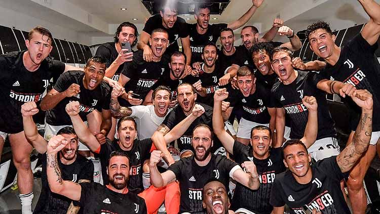 Berbanding terbalik dari pernyataan banyak pihak, Juventus 2019/20 secara statistik bukan tim terburuk dalam sejarah rentetan sembilan gelar Serie A. Copyright: © Getty images
