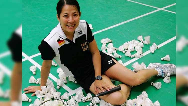 Melegenda di bulutangkis Jerman setelah tinggalkan Negeri Tirai Bambu, Xu Huaiwen sukses menjadi sorotan dari media China, Sports Sina. Copyright: © Alchetron