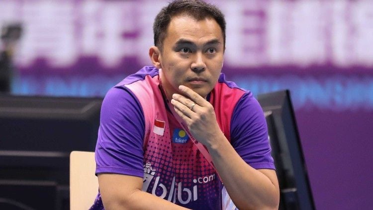 Mengenal sosok David Pohan, pelatih bulutangkis Indonesia yang akhirnya sukses membawa gelar Piala Suhandinata. Copyright: © Badminton Indonesia