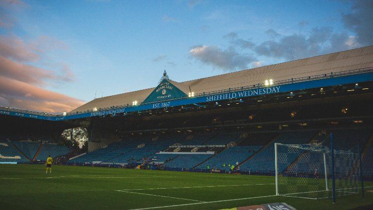 Markas Sheffield Wednesday, Stadion Hillsborough. Copyright: © Mark Fletcher/MI News/NurPhoto via Getty Images
