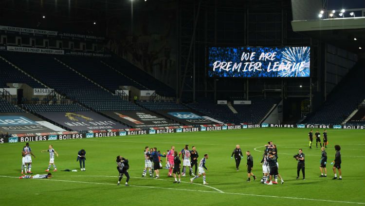 The Hawthorns, markas klub promosi Liga Inggris 2020/2021, West Bromwich Albion. Copyright: © Shaun Botterill/Getty Images