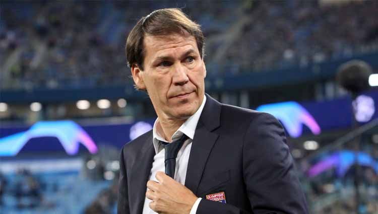 Pelatih Olympique Lyon, Rudi Garcia. Copyright: © Mike Kireev/MB Media/Getty Images