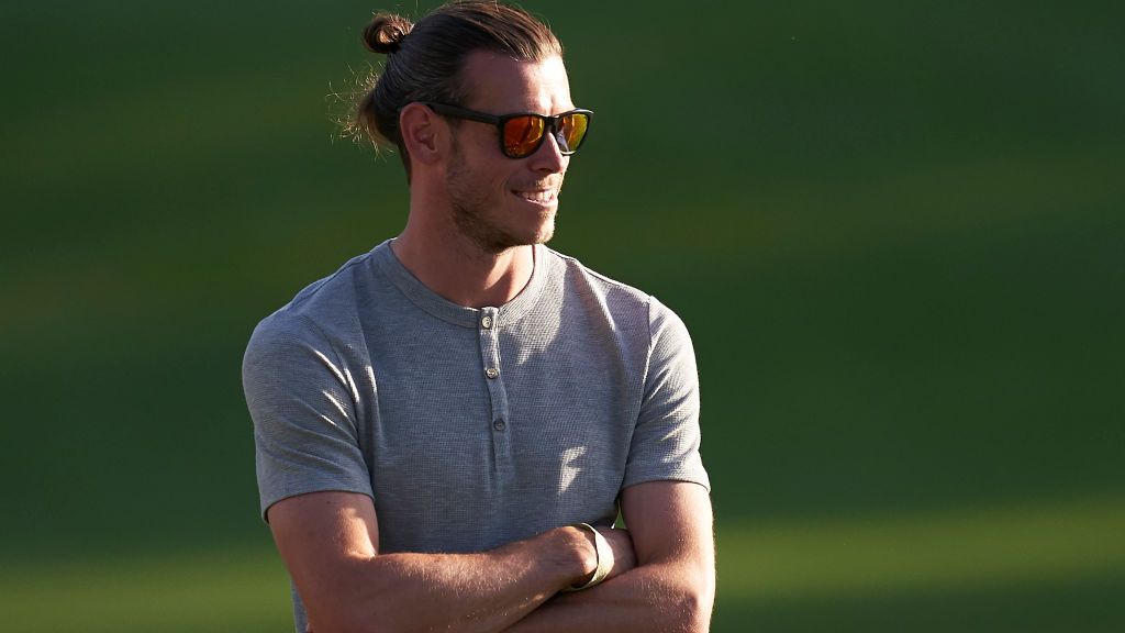 Pemain asal Wales, Gareth Bale, benar-benar merasa frustrasi dan ingin segera hengkang dari klub raksasa Liga Spanyol, Real Madrid. Copyright: © Quality Sport Images/Getty Images