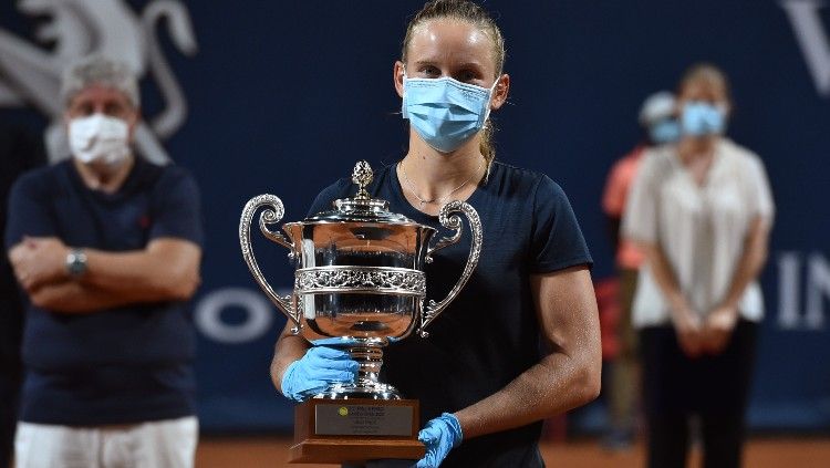 Fiona Ferro Juara Tenis Pertama Usai Jeda Pandemi Virus Corona Indosport