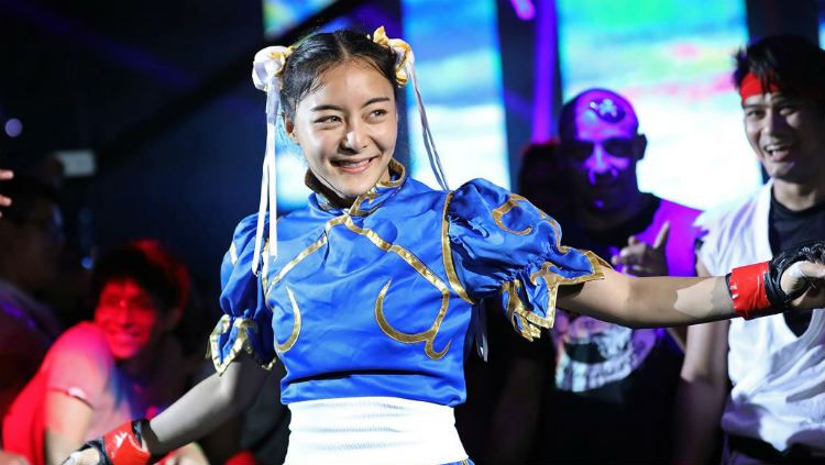 Petarung MMA ONE Championship berdarah Thailand-Jepang, Rika Ishige. Copyright: &copy; Dok. ONE Championship