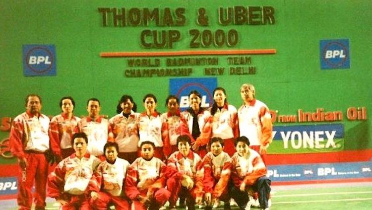 Skuat Piala Uber 2000. Copyright: © https://cynthiatuwankotta.wixsite.com/
