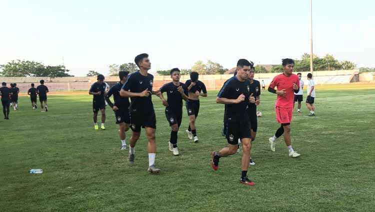 Suasana latihan perdana PSIS jelang lanjutan Liga 1 2020. Copyright: © Media PSIS