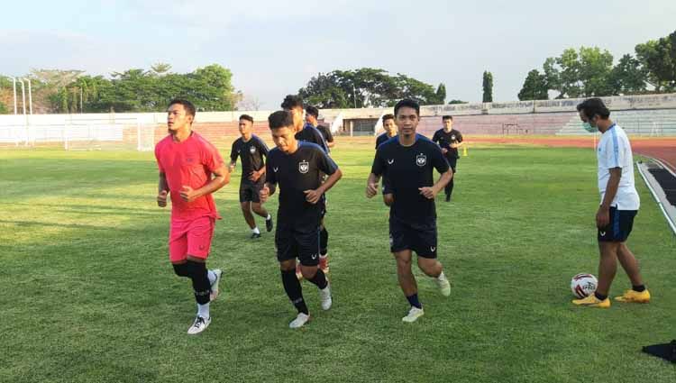 Suasana latihan perdana PSIS jelang lanjutan Liga 1 2020. Copyright: © Media PSSI