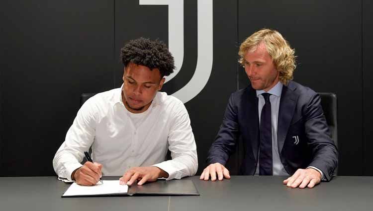 Weston McKennie, bintang muda Juventus yang telah memikat hati Antonio Conte. Copyright: © Daniele Badolato - Juventus FC/Juventus FC via Getty Images