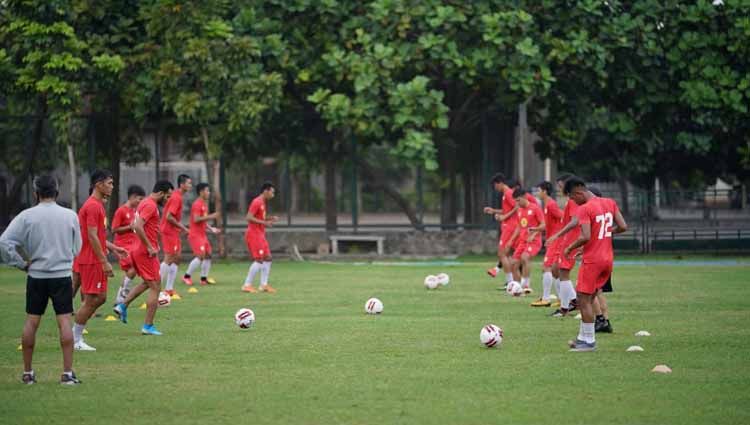 Barito Putera menjalani test fisik di Lapangan Terpadu Universitas Negeri Yogyakarta (UNY), Rabu (02/09/20). Copyright: © Media Officer Barito