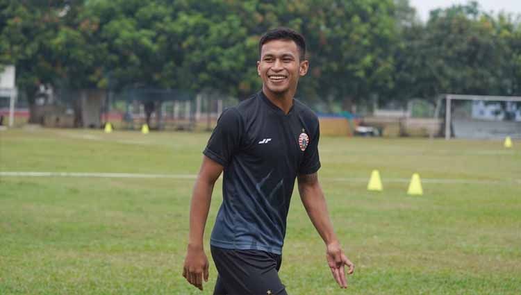 Osvaldo Haay gabung latihan Persija Jakarta. Copyright: © Media Officer Persija