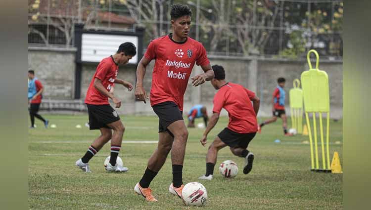 Bali United saat menjalani latihan sebagai persiapan Liga 1 2020. Copyright: © Media Officer Bali United