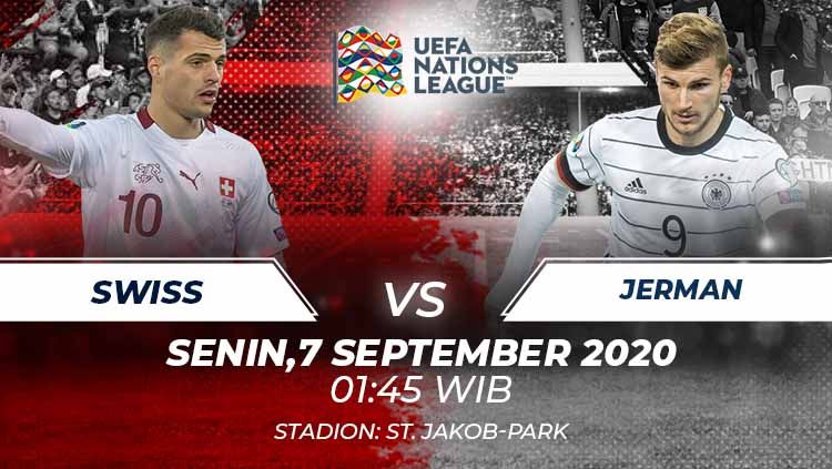 Link live Streaming Pertandingan UEFA Nations League: Swiss vs Jerman Copyright: © Grafis:Frmn/Indosport.com