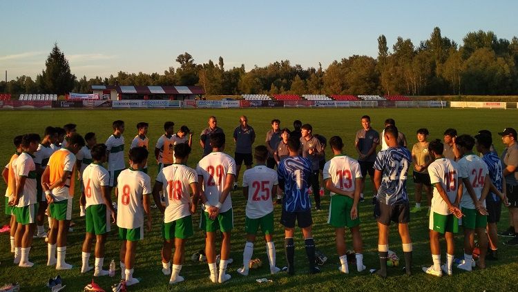 Pelatih tim nasional Indonesia U-19, Shin Tae-yong membawa 30 pemain pada pemusatan latihan (TC) di Spanyol. Copyright: © Media PSSI