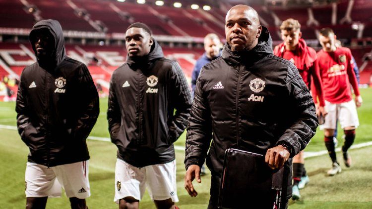 Quinton Fortune, sempat menjadi pelatih Manchester United U-23 Copyright: © Donelon/Manchester United via Getty Images