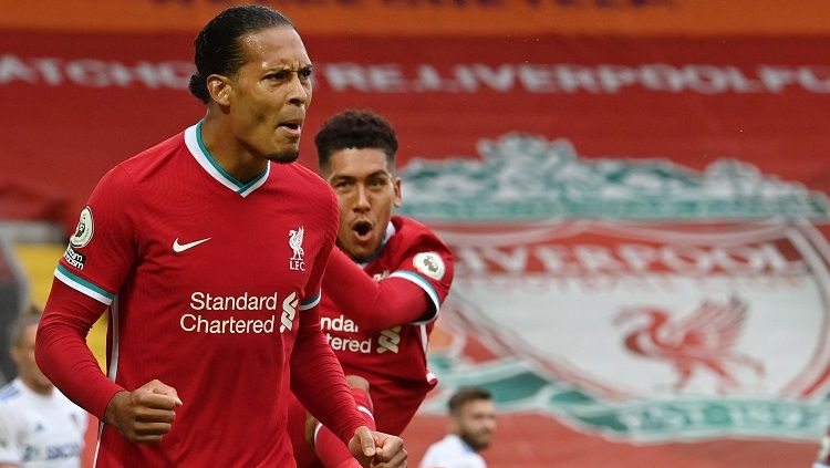 Ketika klub Liga Inggris, Liverpool terpuruk tanpa Virgil van Dijk, Jurgen Klopp kini ikut campur karier sang bintang di Timnas Belanda. Copyright: © Twitter Premier League