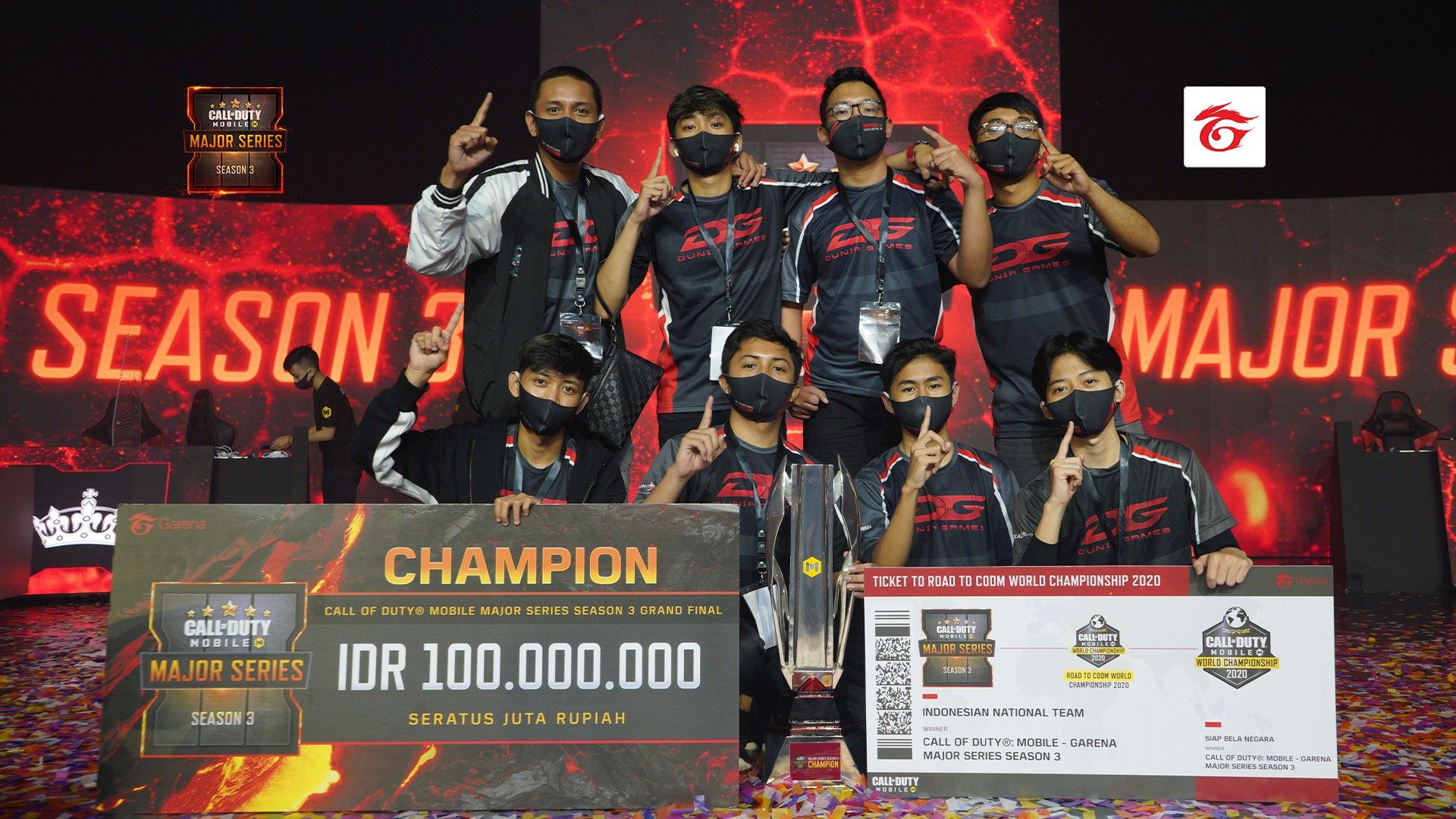 Singkirkan 800 Tim, DG eSports Juara Call of Duty: Mobile - INDOSPORT