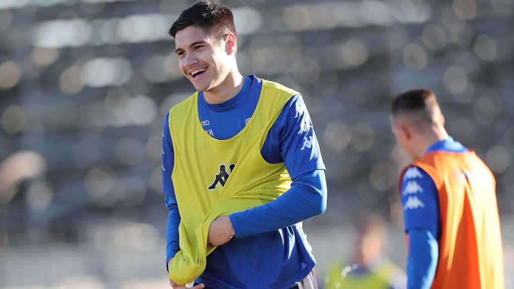 Calon bek timnas Indonesia yaitu Kevin Diks baru saja resmi direkrut oleh klub raksasa Liga Super Denmark bernama FC Copenhagen. Copyright: © Gabriele Maltinti/Getty Images