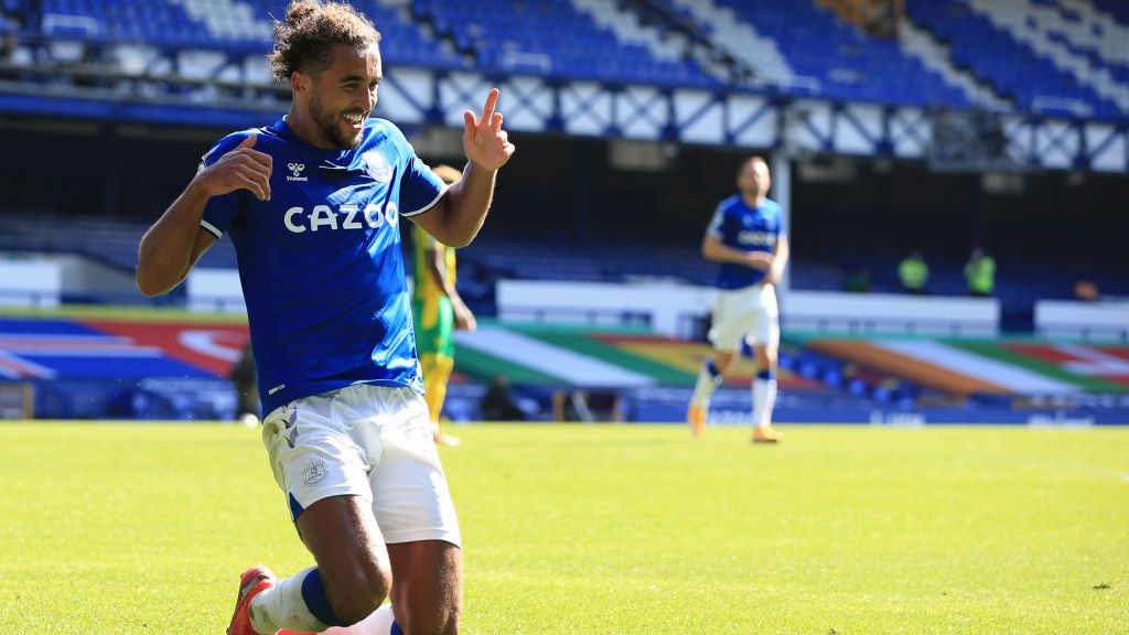 Dominic Calvert-Lewin mungkin menjadi salah satu pemain yang paling dirindukan untuk tampil di Piala Dunia 2022 di Qatar. Copyright: © Simon Stacpoole/Offside/Getty Images