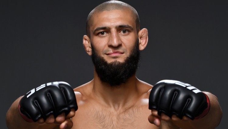Khamzat Chimaev, petarung UFC. Copyright: © Mike Roach/Zuffa LLC via Getty Images
