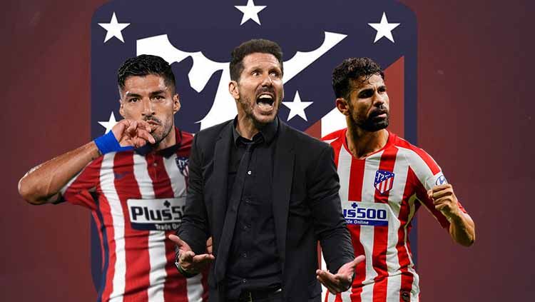 Mengerikannya Trio Bad Guy Suarez Costa Simeone Di Atletico Madrid Indosport