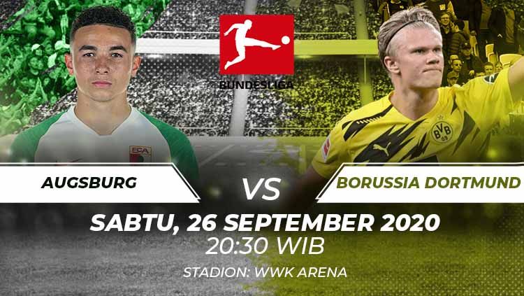 Link Live Streaming Bundesliga Jerman: Augsburg Vs Borussia Dortmund ...