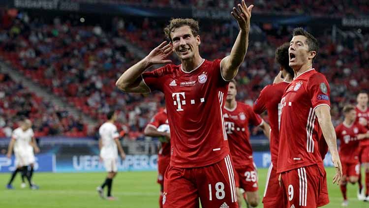 Leon Goretzka kabarnya akan ditukar Bayern Munchen dengan gelandang Juventus, Rodrigo Bentancur. Copyright: © Getty Images