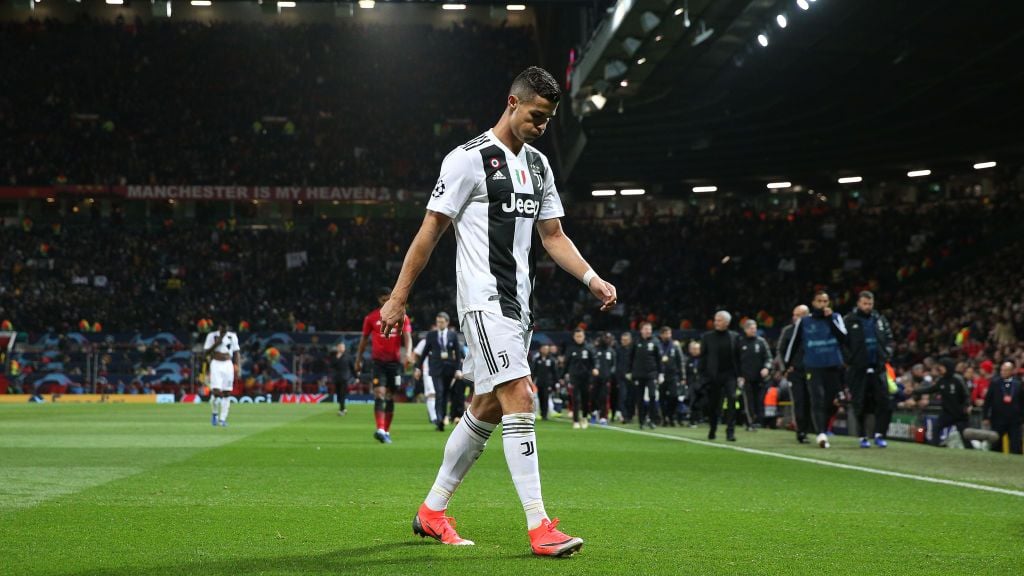 Cristiano Ronaldo ketika membela Juventus di ajang Liga Champions Copyright: © Martin Rickett/PA Images via Getty Images