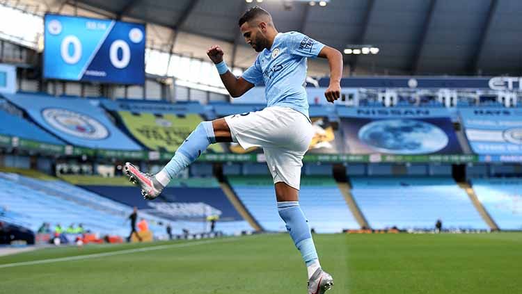 Riyad Mahrez pemain Manchester City Copyright: © Matt McNulty/Getty Images