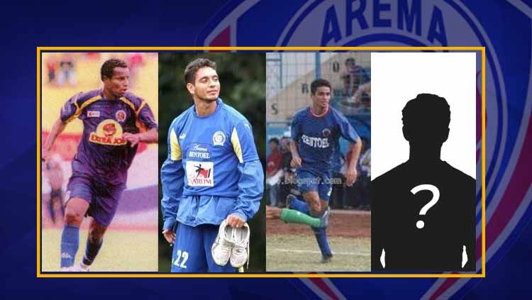 4 Pemain asing asal Brasil tersukses yang pernah dimiliki oleh Arema, siapa saja mereka? Copyright: © Grafis:Frmn/Indosport.com