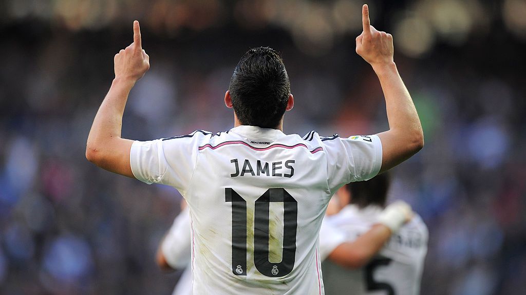 James Rodriguez dan nomor punggung 10 Real Madrid Copyright: © Denis Doyle/Getty Images
