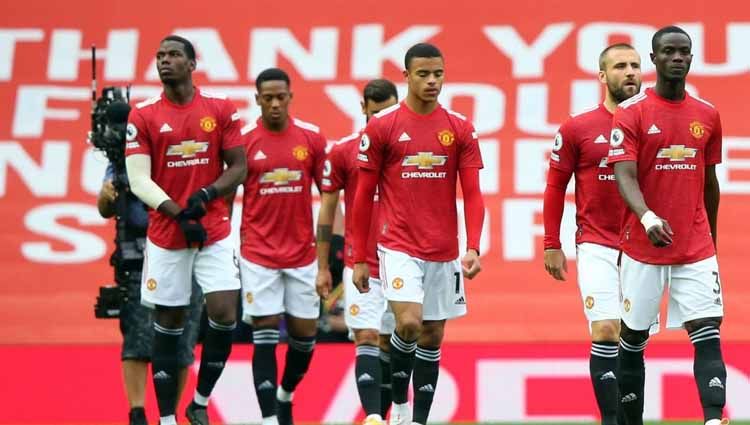 Arsenal dan Tottenham Lebih Unggul di Bursa Transfer Ketimbang Man United Copyright: © ALEX LIVESEY/AFP via Getty Image