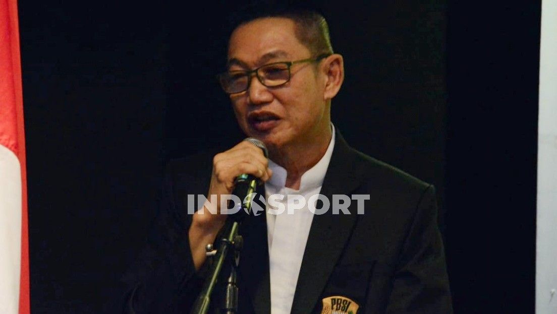 Ketua Umum Pengprov PBSI Sumut, Suripno Ngadimin. Copyright: © Aldi Aulia Anwar/INDOSPORT