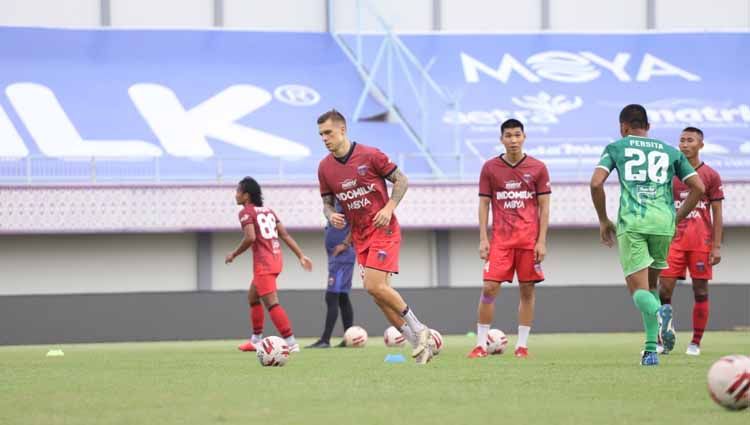 Persita Tangerang akan menurunkan pemain muda dari tim U-20 di turnamen Piala Menpora 2021. Copyright: © Media Persita