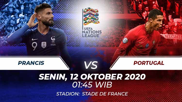 Prancis vs Portugal. Copyright: &copy; Grafis:Frmn/Indosport.com