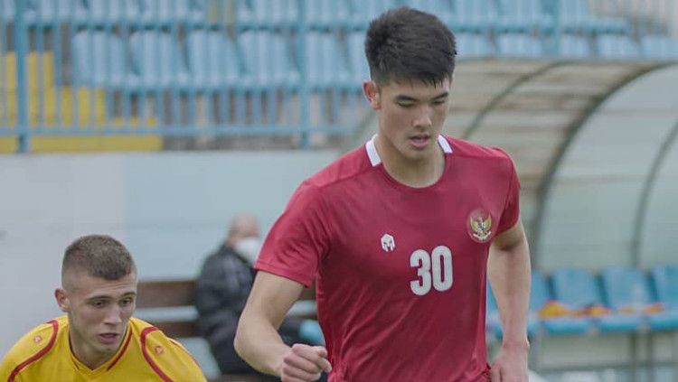 Pemusatan latihan Timnas Indonesia U-19 di Spanyol sepertinya sulit diikuti oleh satu pemain keturunan Indonesia, Elkan Baggott. Copyright: © PSSI