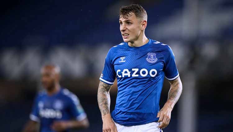 Inter Milan dengan bekal Matias Vecino siap melakukan penawaran untuk bintang Everton, Lucas Digne. Copyright: © Robbie Jay Barratt - AMA/Getty Images